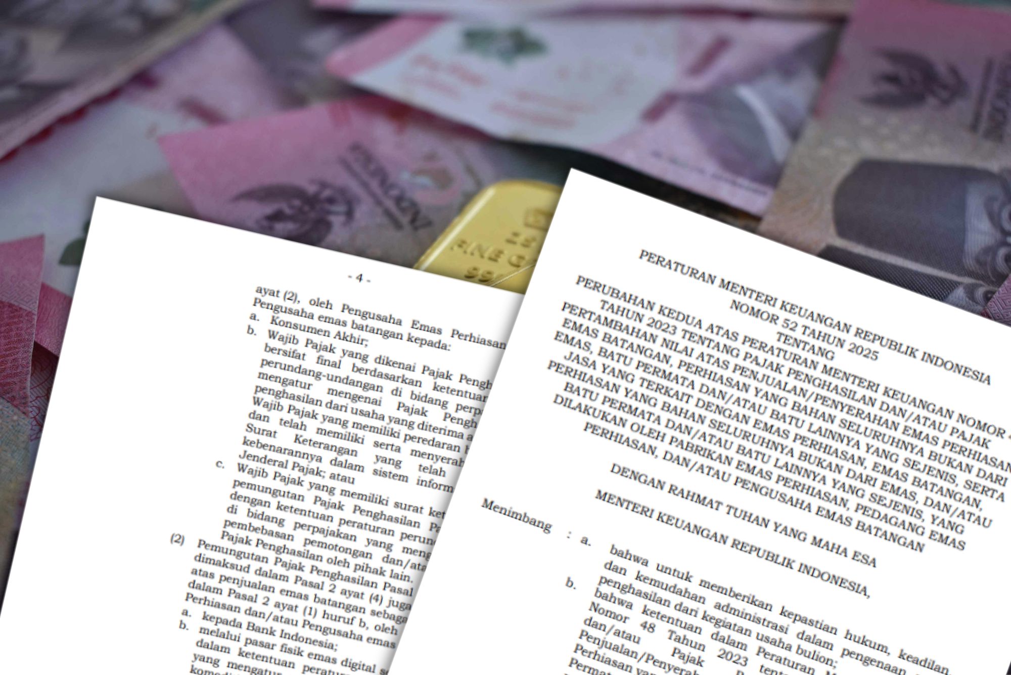 Income Tax Article 22 Exemption on Gold Bars Extended to Bullion Financial Service Institution